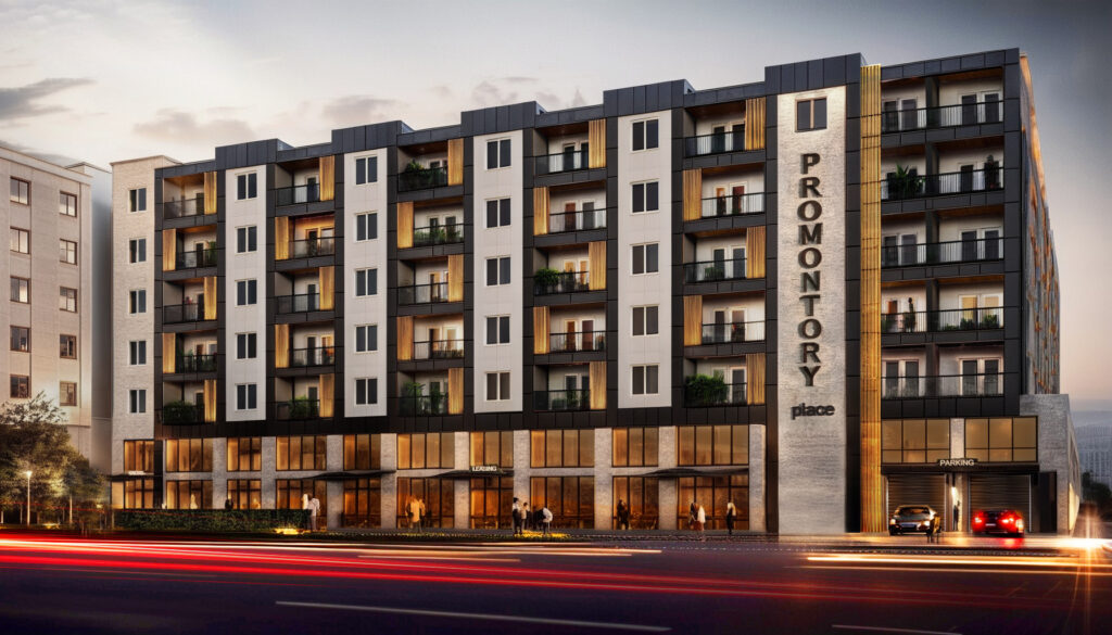 Exterior Rendering Promontory Place 1